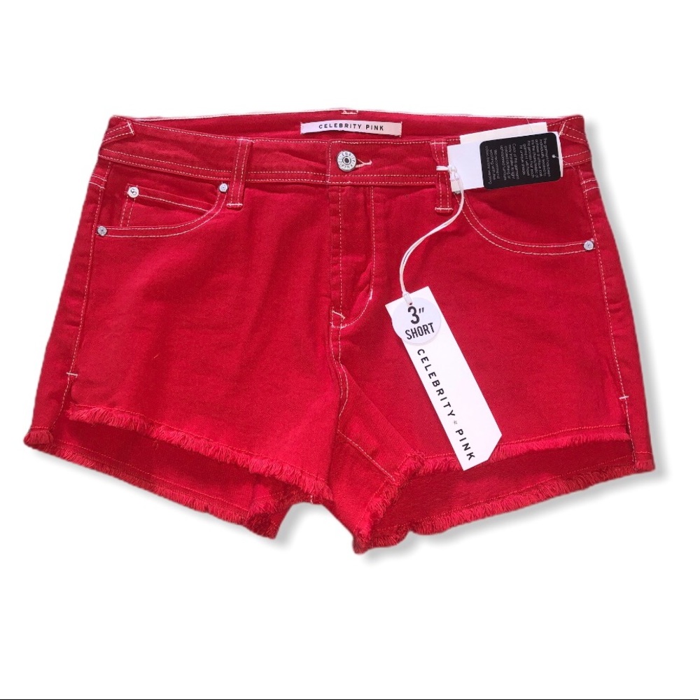 Celebrity✨ Pink Jean  Denim Shorts